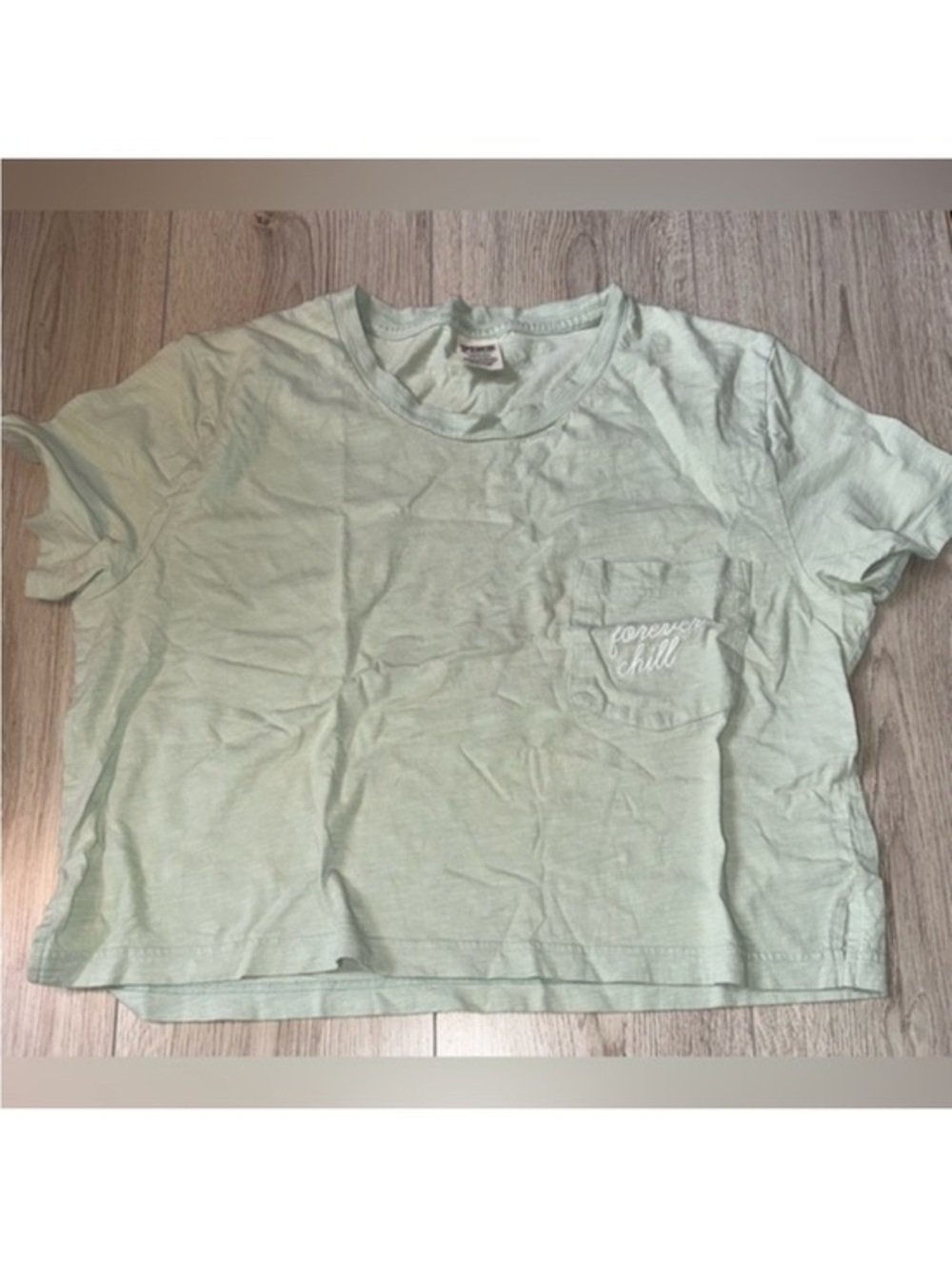 Victoria’s Secret pink green short sleeve shirt top